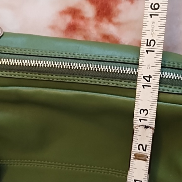 Coach 💚 Leather Grass Green Bag - Picture 12 of 16